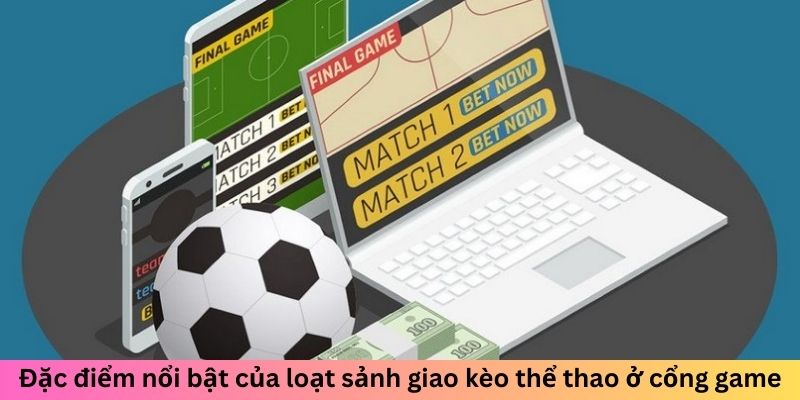 Đặc điểm nổi bật của loạt sảnh giao kèo thể thao ở cổng game